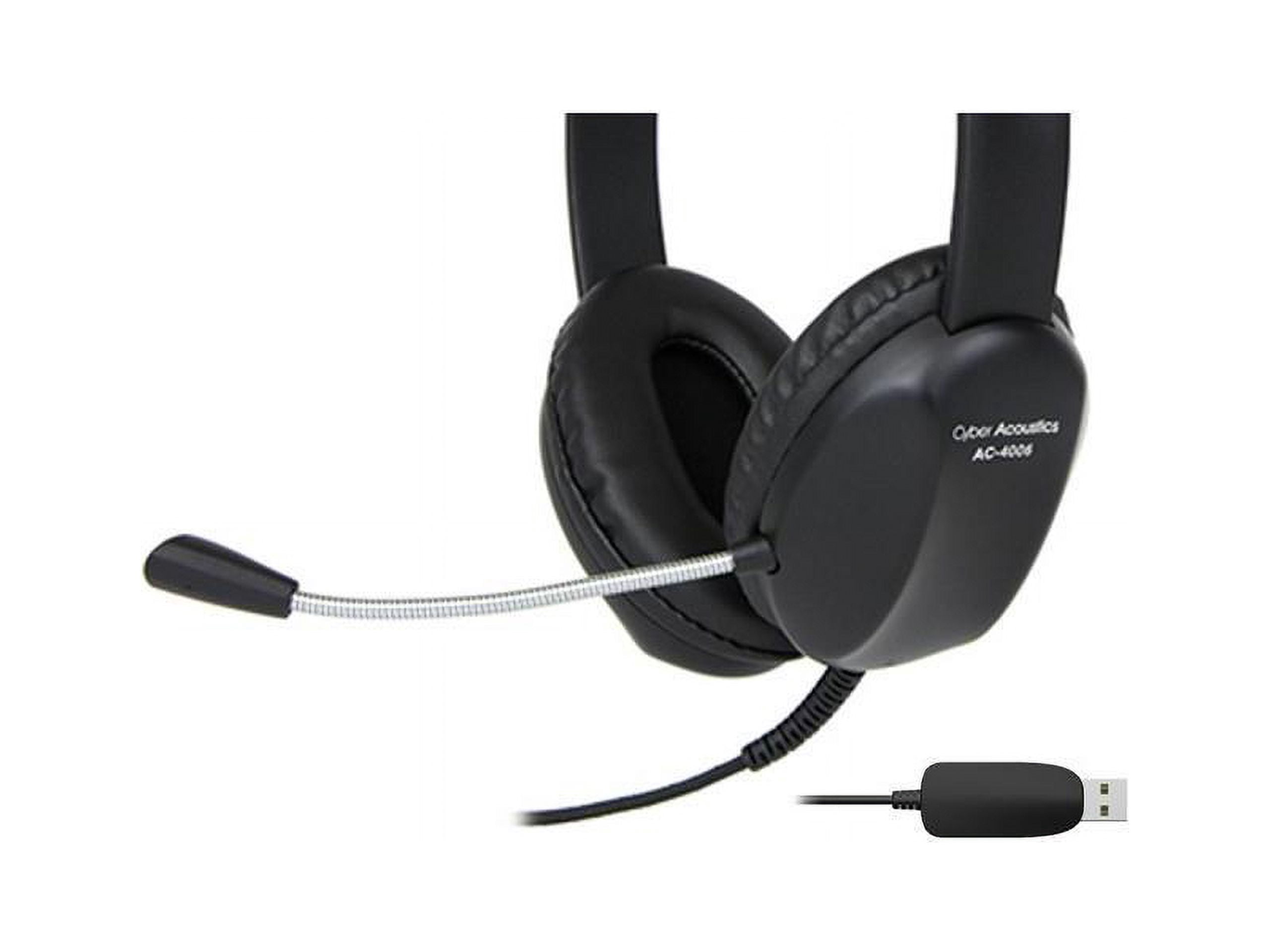 Cyber Acoustics AC-4006 USB Stereo Headset