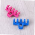 thumbnail image 3 of FUTUREORYY 4Pcs Blue Badminton Racket Stringing Clamp Tool Durable Plastic 1.3 x 0.7 x 0.7 in, 3 of 8
