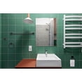 thumbnail image 3 of 4 pcs Bathroom Accessory Set Robe Hook Toilet Paper Holder Towel Ring Towel Bars, 3 of 5