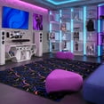 thumbnail image 2 of Dynamo 6' x 9' area rug in color Fluorescent, 2 of 6