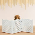thumbnail image 2 of Thewishgifts Small Expandable Wooden Dog Gate, Expands to 60.0", 2 of 2