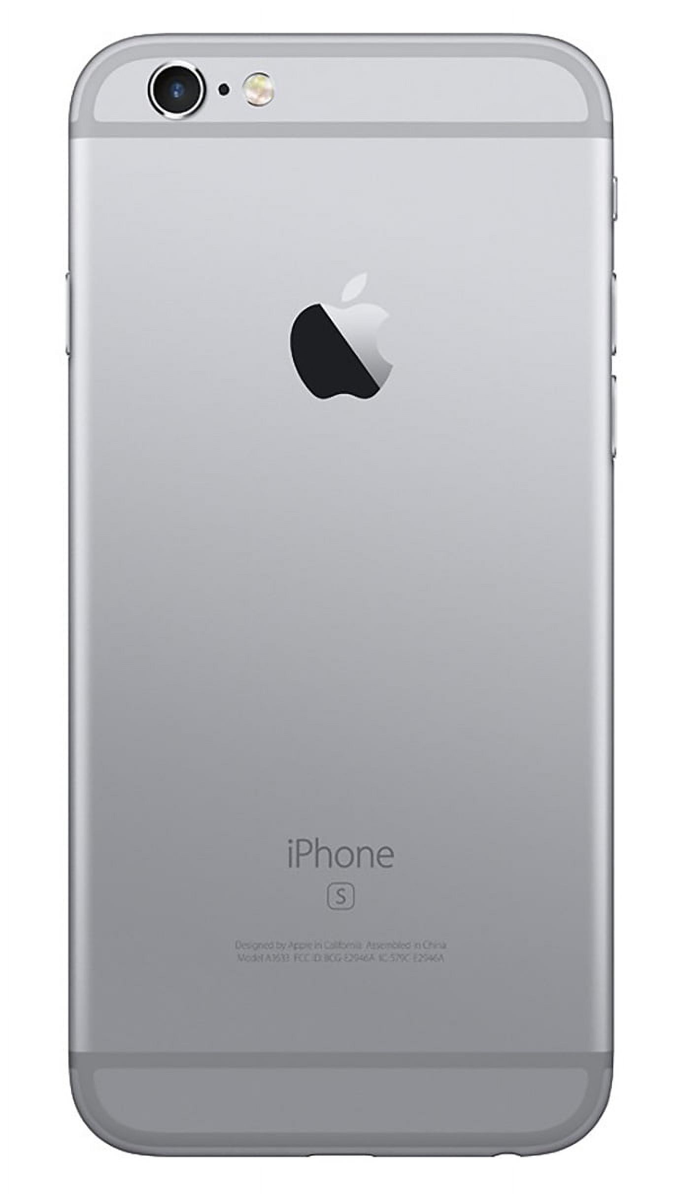 Straight Talk Apple iPhone 6s, 32GB, Space Gray - Prepaid Smartphone - image 4 of 5