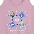 thumbnail image 3 of Disney Frozen 2 - Magic Of Snowflake - Women's Racerback Tank Top, 3 of 5