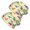 Dinosaur and Dots Light Yellow Pattern, variant on Dinosaur and Egg Pink Pattern 2 Pack Slouchy Beanie Hat, Warm Winter Skull Cap with Stretchy Fabric & Soft Texture, Stretchy Polyester Gifts for Daily Home Outdoor