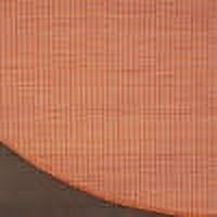 Nourison Positano Indoor/Outdoor Terracotta 8' x round Area Rug, (8 Round)
