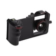 thumbnail image 4 of Domqga Phone Video Rig Handheld Smartphone Camera Stabilizer Support Universal With Wide Angle Macro 2 In 1 Lens,Phone Stabilizer,Smartphone Camera Video Rig, 4 of 8