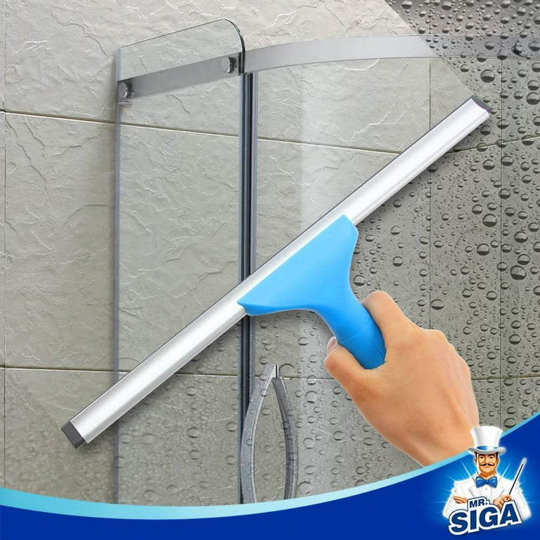Combo de limpieza de ventanas MR.SIGA – rasqueta limpiacristales y  microfibra 25 cm – Shopavia