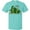 Scuba Blue, variant on Inktastic Tiny Dinosaur Destroying Christmas Tree T-Shirt