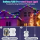 thumbnail image 2 of 100 luces LED de cuerda para exteriores, cadena de luces con pilas de 33 pies, 8 modos de luces de hadas impermeables, luces de piscina alimentadas por USB con control remoto para trampolín, camping,, 2 of 5
