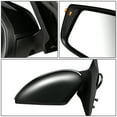 thumbnail image 3 of DNA Motoring Power Adjustment Turn Signal Left Side Mirror for 2015-2017 Nissan Versa, Driver, 3 of 4
