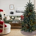 thumbnail image 6 of Tree Skirt for 7.5 Ft Tree 40 Inch Christmas Tree Skirts Solid Plush Round Carpet for Christmas Tree Furry Christmas Decoration Base, 6 of 6