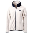 thumbnail image 2 of Women's Cutter & Buck Oatmeal Binghamton Rumble Ponies Cascade Eco Sherpa Full-Zip Fleece Jacket, 2 of 3