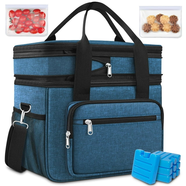 Lonchera Térmica Expandible Coobiiya 23L Azul