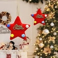 thumbnail image 5 of Christmas Deer Snowman Christmas Tree Decoration Pendant Santa Pentagram Small Hanging Ornaments, 5 of 5