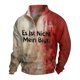 thumbnail image 1 of Spring And Autumn Men's Standing Collar Sweatshirt Is Outdoor Casual Sweaters Tops2XL, 1 of 4