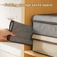 thumbnail image 3 of Underwear Storage Box Foldable Fabric Organizing Bins with Compartments GXK, 3 of 9