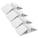 thumbnail image 4 of 4pcs Triangle Reinforcement Groove For Baby Gates Household Child Gate Reinforcement Groove Fittings, 4 of 5