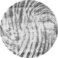 thumbnail image 1 of Ahgly Company Indoor Round Abstract Gray Modern Area Rugs, 7' Round, 1 of 4