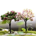 thumbnail image 3 of Mosey Plant Miniature,Plant Miniature Mini Different Shape Plastic Metal Dollhouse Tree Miniature for Home, 3 of 6