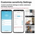 thumbnail image 4 of 3X Tuya Zigbee Smart Vibration Sensor Tilt Detector Home Security Protection Smart Life App Real-Time Monitor Alarm, 4 of 8