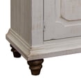 thumbnail image 4 of Son 71 Inch Sideboard Console Cabinet - 4 Door Gold Handles - White Pine Wood, 4 of 4