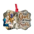 thumbnail image 2 of 2024 Christmas Decorations Nativity Acrylic Printed Decorative Memorial Wall Hanging Christmas Hanging Christmas Acrylic Hanging Decorations, 2 of 6