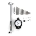 thumbnail image 3 of 50mm-160mm Dial Test Indicator, Internal Diameter Measuring Tool, 0.01mm Accuracy Stainless Steel With 12 X Probes, 3 of 8