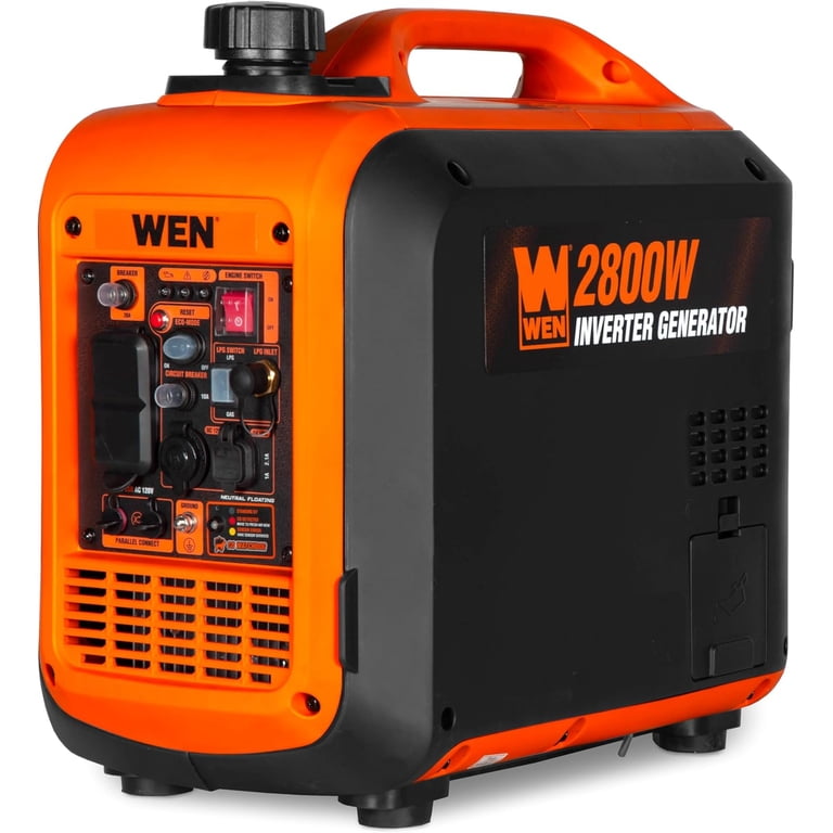 POWER generator 2800W 発電機 WEN 2800-Watt Dual Fuel Inverter Generator, Quiet, Portable, and