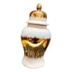 thumbnail image 5 of Jarrón decorativo de cerámica con forma de tarro de jengibre de porcelana moderna, tanque de almacenamiento, artesanía con S, 5 of 9