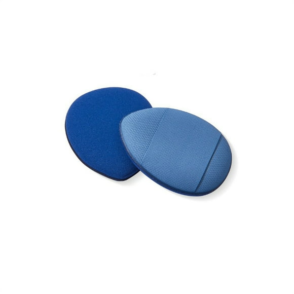 Soidarity Mini base de polvo Facial portátil para mujer, maquillaje lavable, esponja húmeda seca, cosméticos, regalos universales, salón Pinceles de maquillaje y herramientas Azul Soidarity CE013609-04B