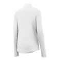 thumbnail image 6 of Yellow Rooster Women's PosiCharge Competitor 1/4-Zip Pullover White 2XL, 6 of 8