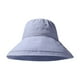 thumbnail image 1 of Sombrero de sol completo para mujer: ala ancha (12-15 cm), protección UPF50+, ala ajustable, plegable, estilo japonés/francés para viajes y uso diario, 1 of 2