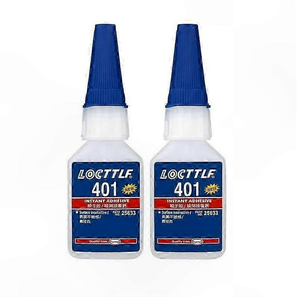 2-Pack Instant Adhesive 20ml Strong Multi-Purpose Super Glue for Quick Repairs Clear Durable Bonding Solution