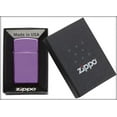 thumbnail image 6 of Zippo Slim High Polish Purple Pocket Lighter, 6 of 6