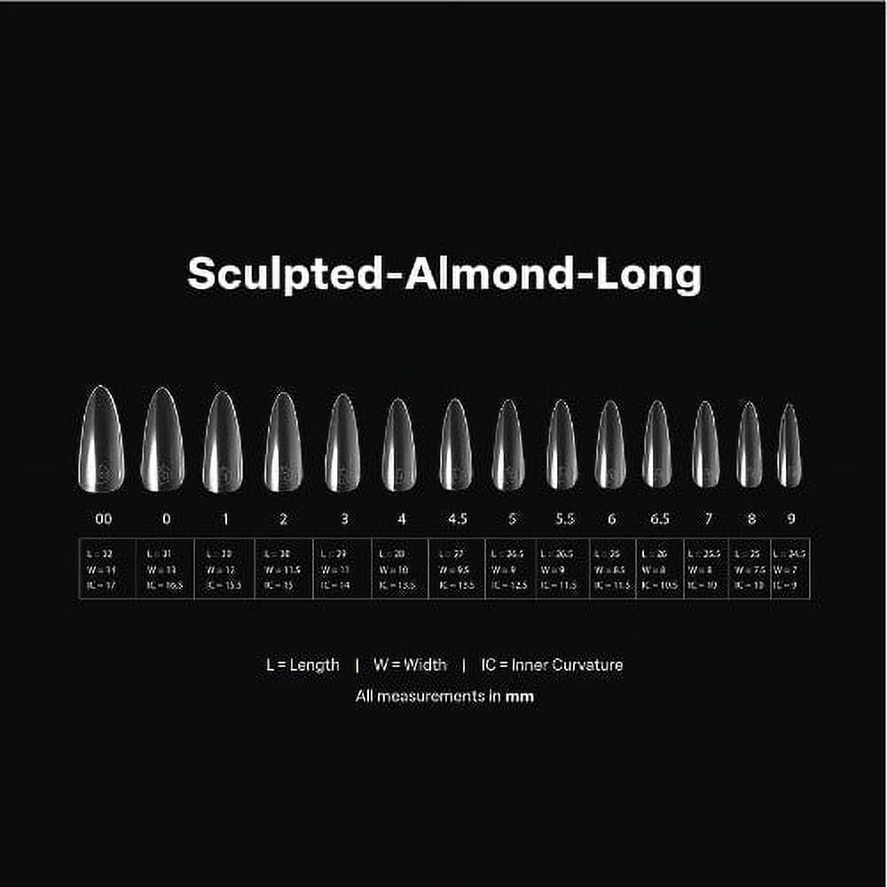 Apres Gel-X Tips 2.0 (600pc) - Sculpted Long Almond