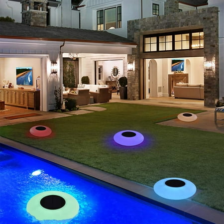 solar led floating pool lights