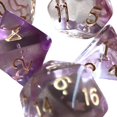 thumbnail image 4 of segolike 7 Pcs dés Polyédriques en Acrylique Jeu de Fête D4-D20 pour Jeu de Rôle, 4 of 4