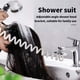 thumbnail image 4 of Cateissary Grifo de baño ducha externa rociador de mano + Base + manguera + juego de válvulas para lavabo de mano grifo de ducha Juegos de accesorios de baño Cateissary HA004177-00B, 4 of 6