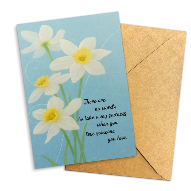 Tarjetas de condolencia Podagree de 20 x 13,5 cm con sobres
