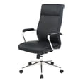 thumbnail image 2 of High Back Manager's Chair with Dillon Black Fabric and Chrome Base, 2 of 8