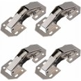 thumbnail image 1 of 4Pcs 90 Degree Easy to Install Concealed Kitchen Cabinet/Cabinet Arched Hinges, 1 of 5