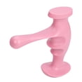 thumbnail image 1 of Punto Massorger T en forma de regalos de diseño ergonómico de mano para relajación de tejido profundo para las piernas de los hombros del cuerpo rosa, 1 of 9