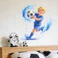 thumbnail image 5 of Occer Football-Themed Wall Decal – Sports Decor for Bedroom, Living Room & Game Room – Peel-and-Stick Soccer Wall Art, 5 of 7