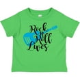 thumbnail image 3 of Inktastic Rock and Roll Lives with Blue Guitar Boys or Girls Toddler T-Shirt, 3 of 5