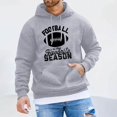 thumbnail image 2 of Wyzesi Oversized Sweatshirts Men Black Male Rugby Print Sweatshirt Long Sleeve Hooded Sweatshirt, 2 of 4