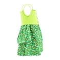 thumbnail image 5 of Unique Baby Girls St Patricks Day Lucky Tank Dress (4Y, Green), 5 of 5