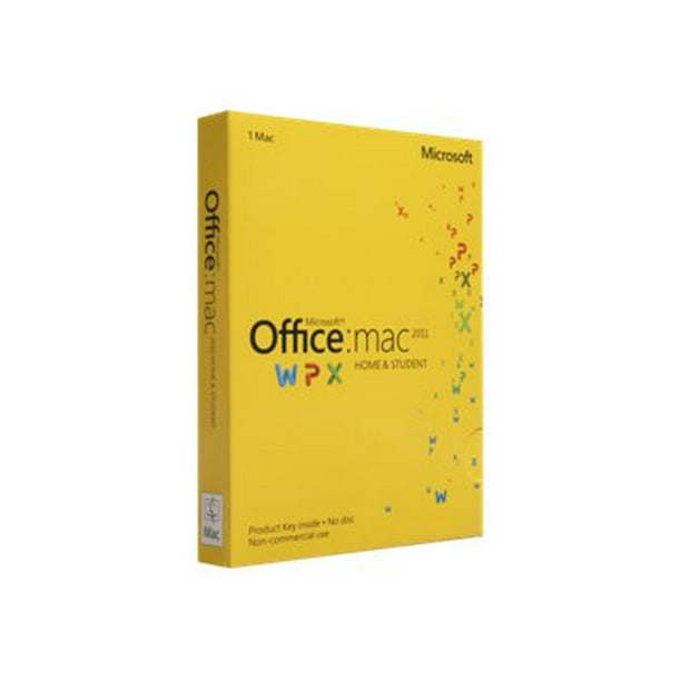Microsoft Office Mac Home And Student 11 Walmart Com Walmart Com