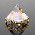 thumbnail image 6 of Petrichor Crystal Egyptian Pyramid Figurine Modern Decoration Gifts (Size: 2.3 inches, Clear), 6 of 7