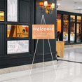 thumbnail image 3 of White Easel Stand for Display Wedding Sign & Poster-63InTall Easels for Display Holder-Collapsable P, 3 of 5
