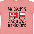 thumbnail image 4 of Inktastic Volunteer Firefighter Daddy Boys or Girls Toddler T-Shirt, 4 of 5